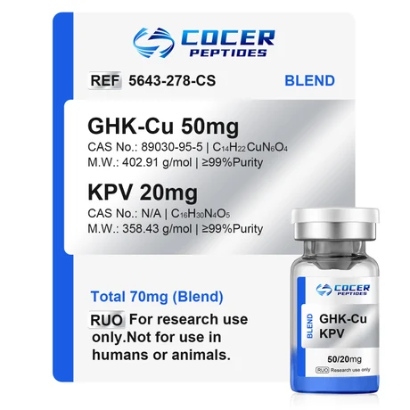 GHK CU, KPV Blend 50mg+20mg