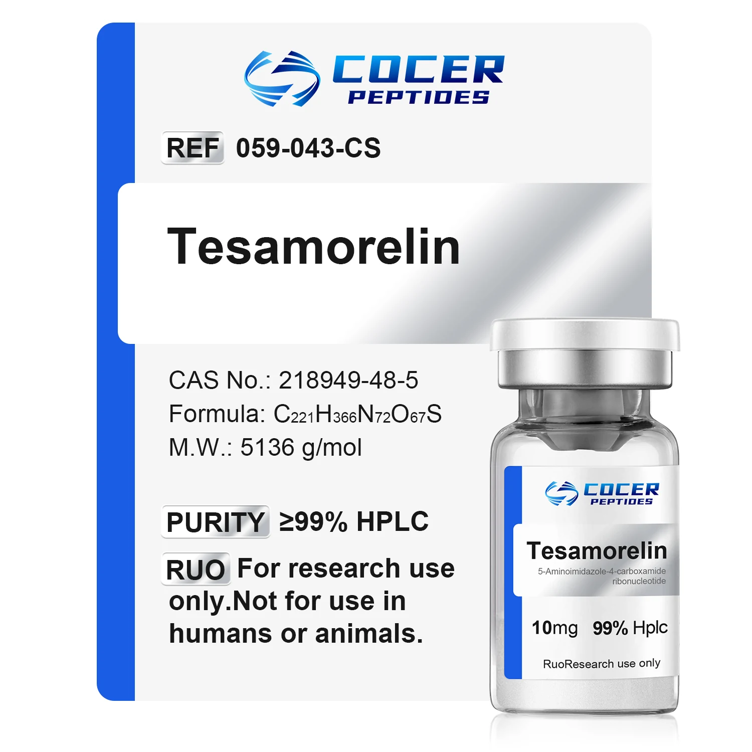 Tesamorelin 10mg 